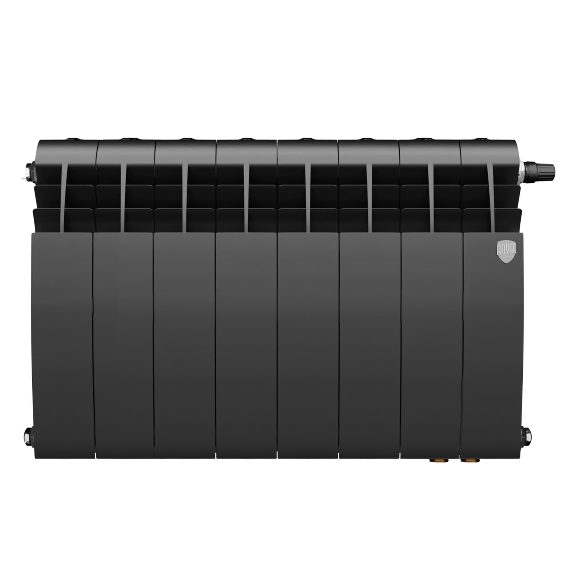 Радиатор Royal Thermo BiLiner 350 Noir Sable VR80 - 8 секц. — фото 2