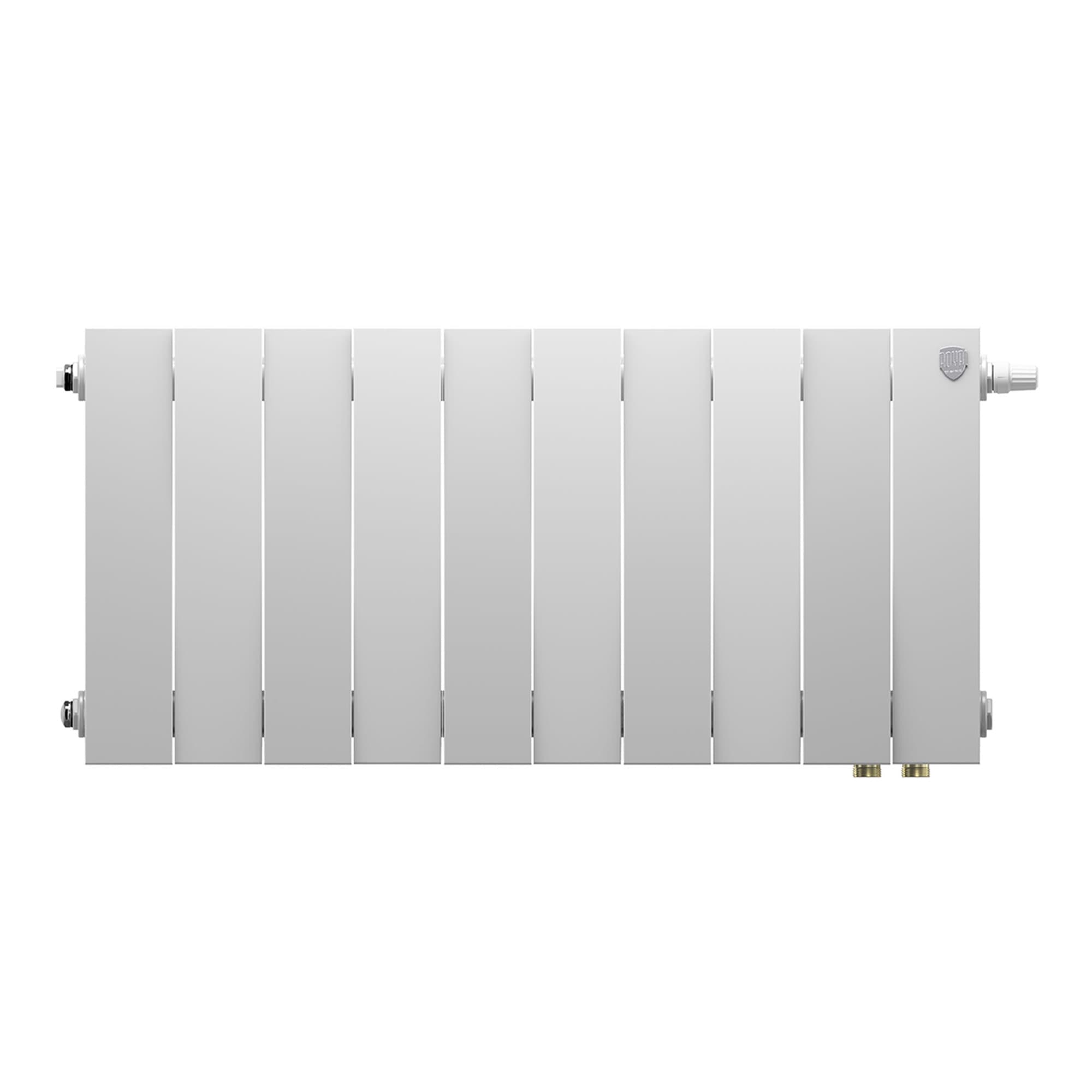 Радиатор биметаллический Royal Thermo PianoForte 300 Белый VR80 - 10 секц. — фото 2