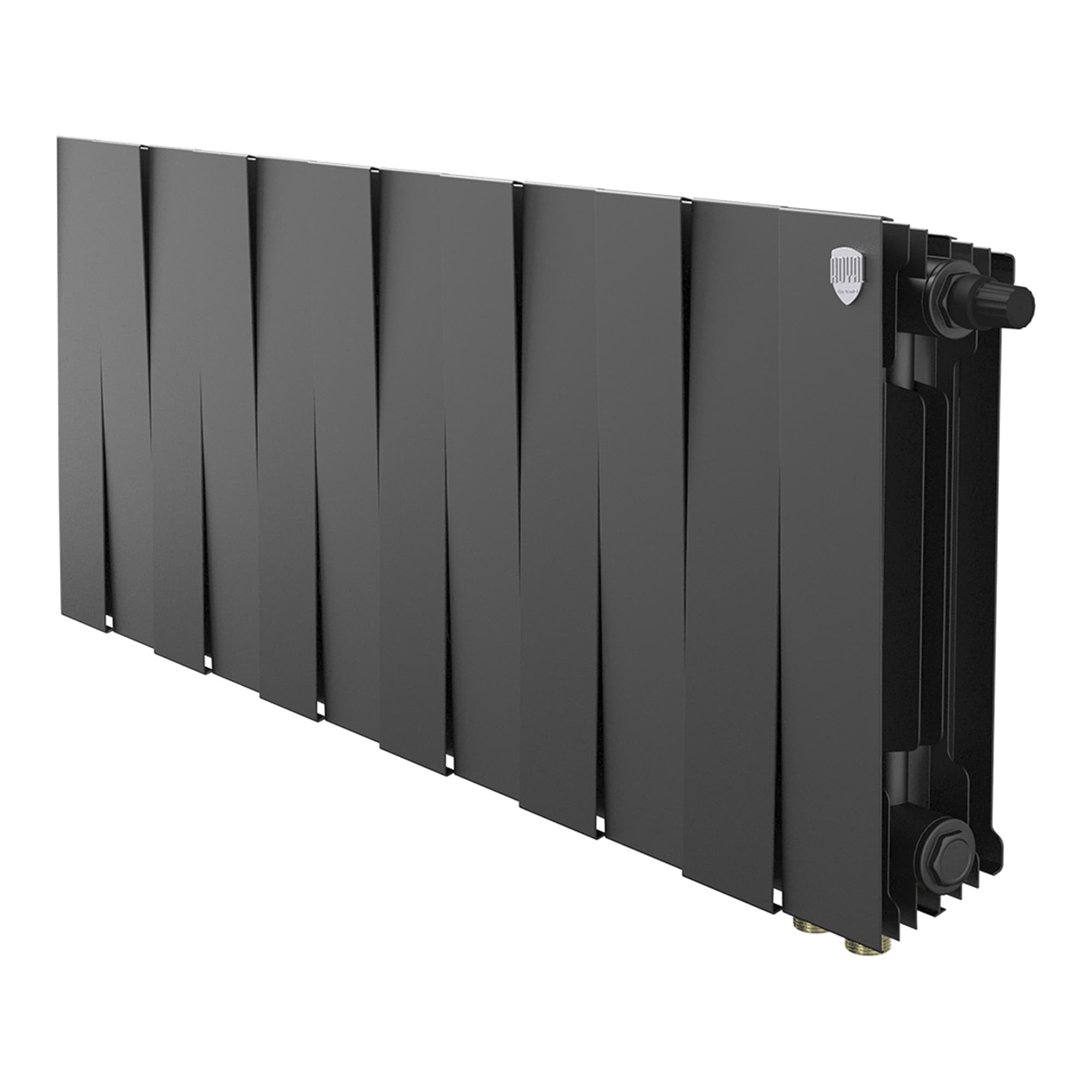 Радиатор Royal Thermo PianoForte 300 Noir Sable VDR80 - 12 секц. — фото 1