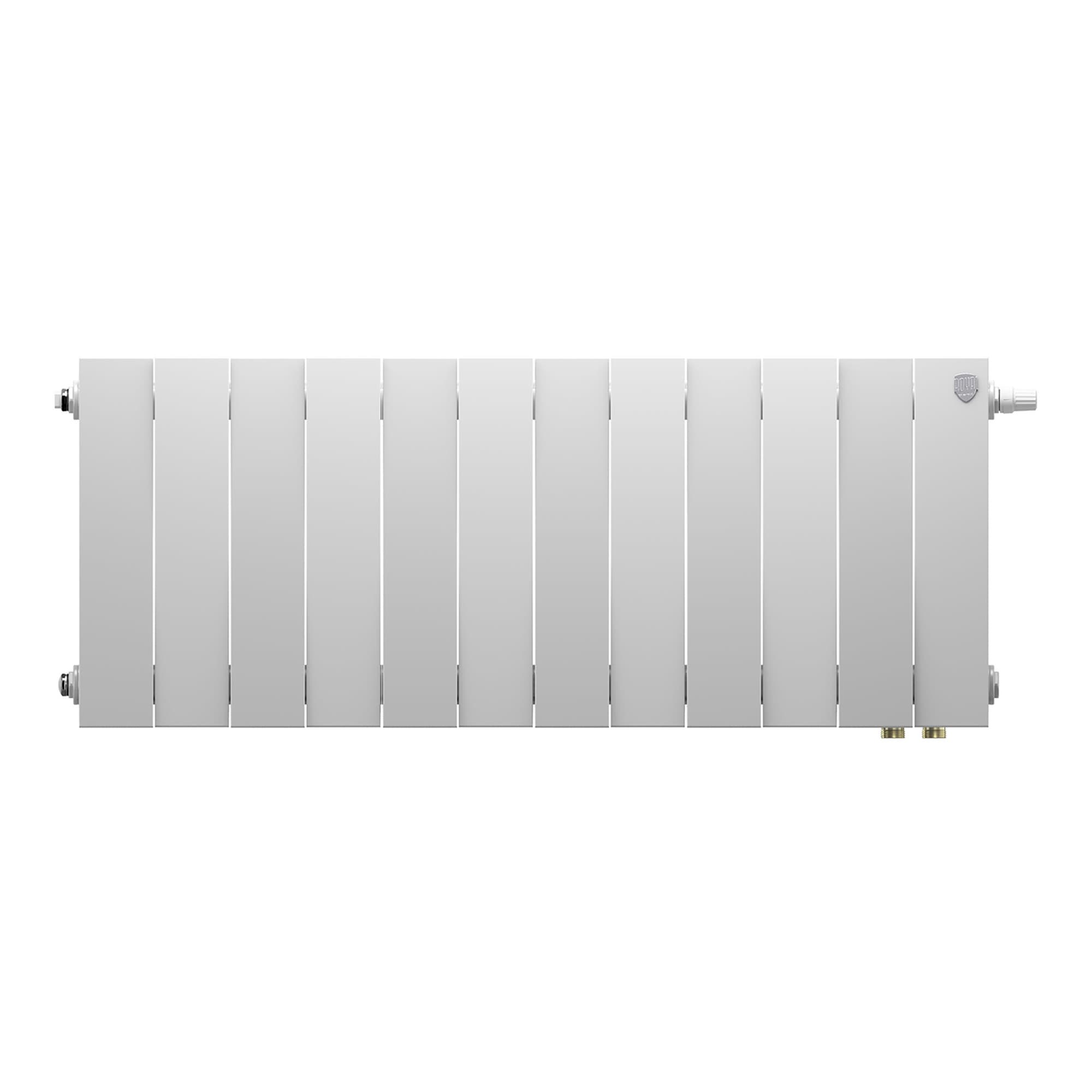 Радиатор биметаллический Royal Thermo PianoForte 300 Белый VR80 - 12 секц. — фото 2