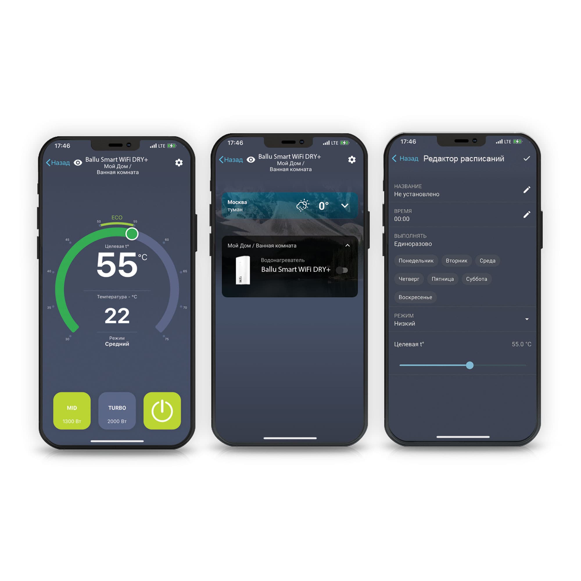 Водонагреватель Ballu BWH/S 30 Smart WiFi DRY+ — фото 8