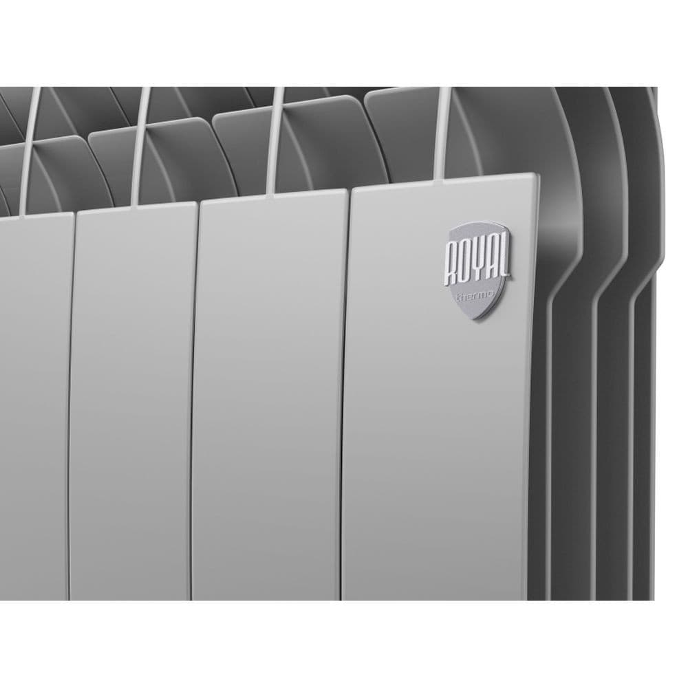 Радиатор Royal Thermo BiLiner 500 /Silver Satin VR - 6 секц. — фото 3