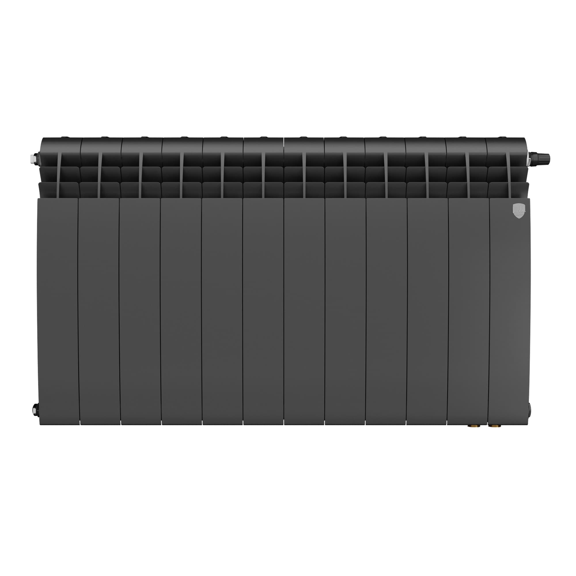 Радиатор Royal Thermo BiLiner 500 Noir Sable VR80 - 12 секц. — фото 2