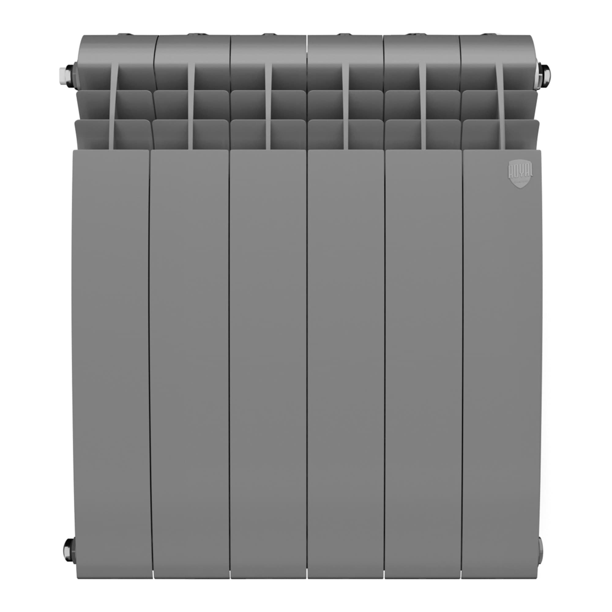 Радиатор Royal Thermo BiLiner 500 Silver Satin - 6 секц. — фото 2