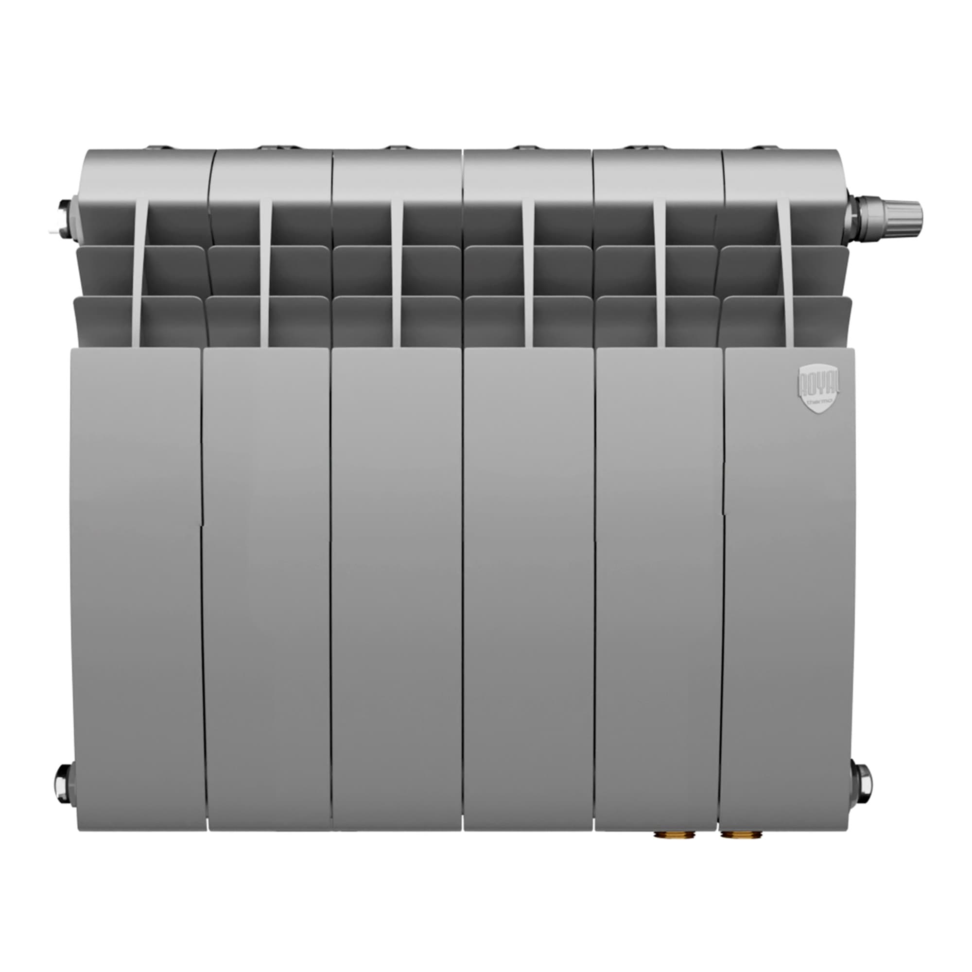 Радиатор Royal Thermo BiLiner 350 /Silver Satin VDR - 6 секц. — фото 2