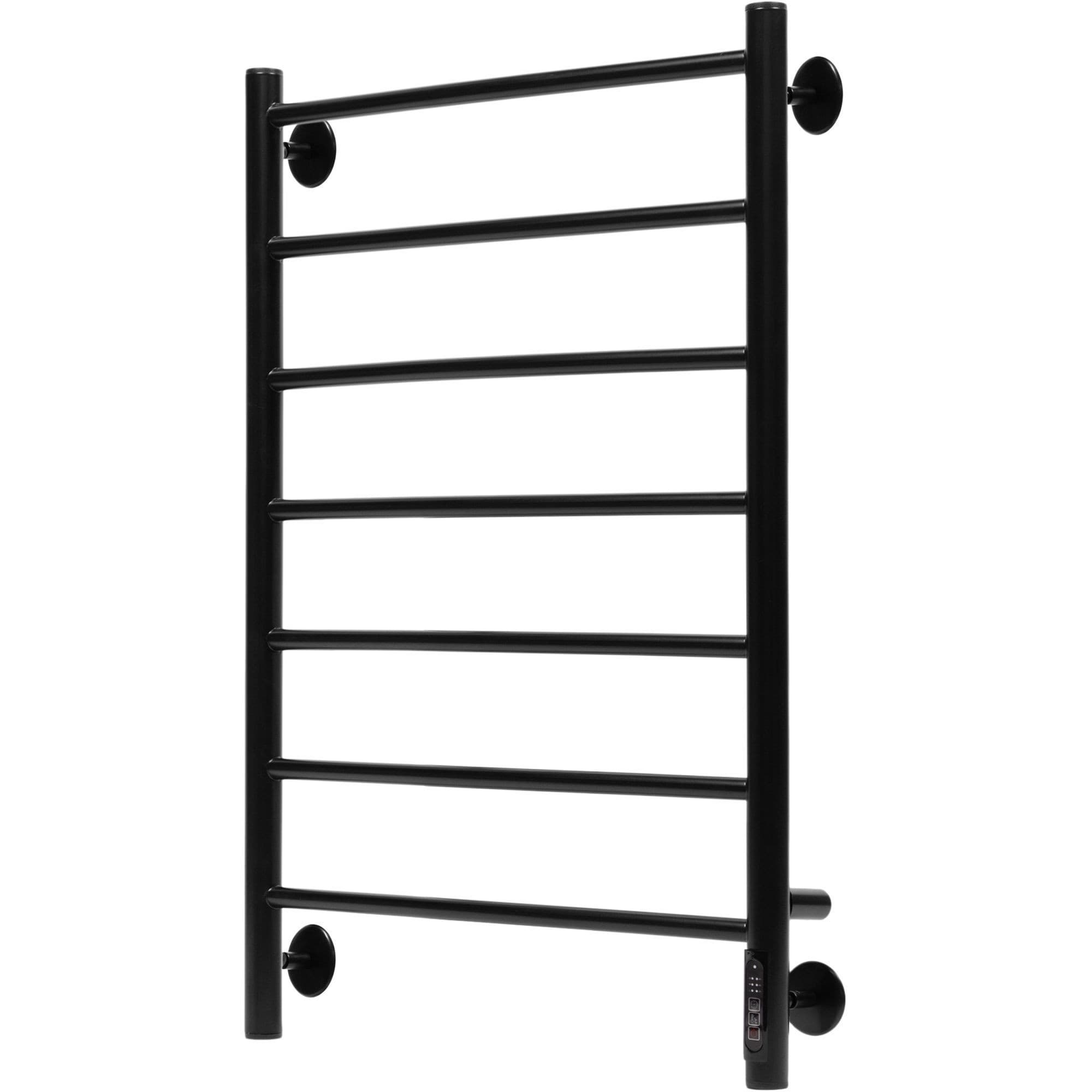 Полотенцесушитель Royal Thermo Classic black П7 500х800 электро (new встроен. диммер) — фото 1