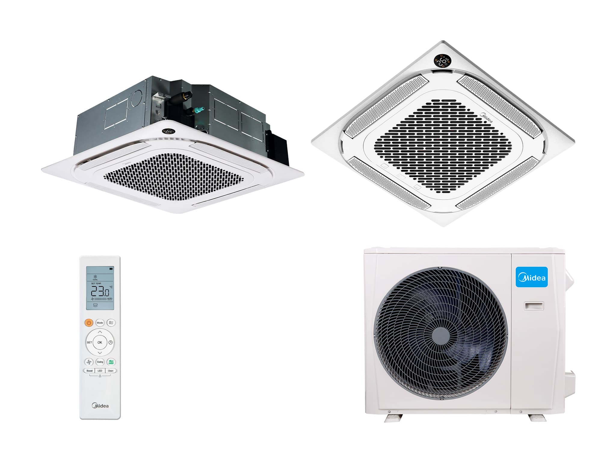 Midea MCD1-36HRFN8(GA)-B/MOA1U-36FQN8G1/T-MBQ4-04AWD