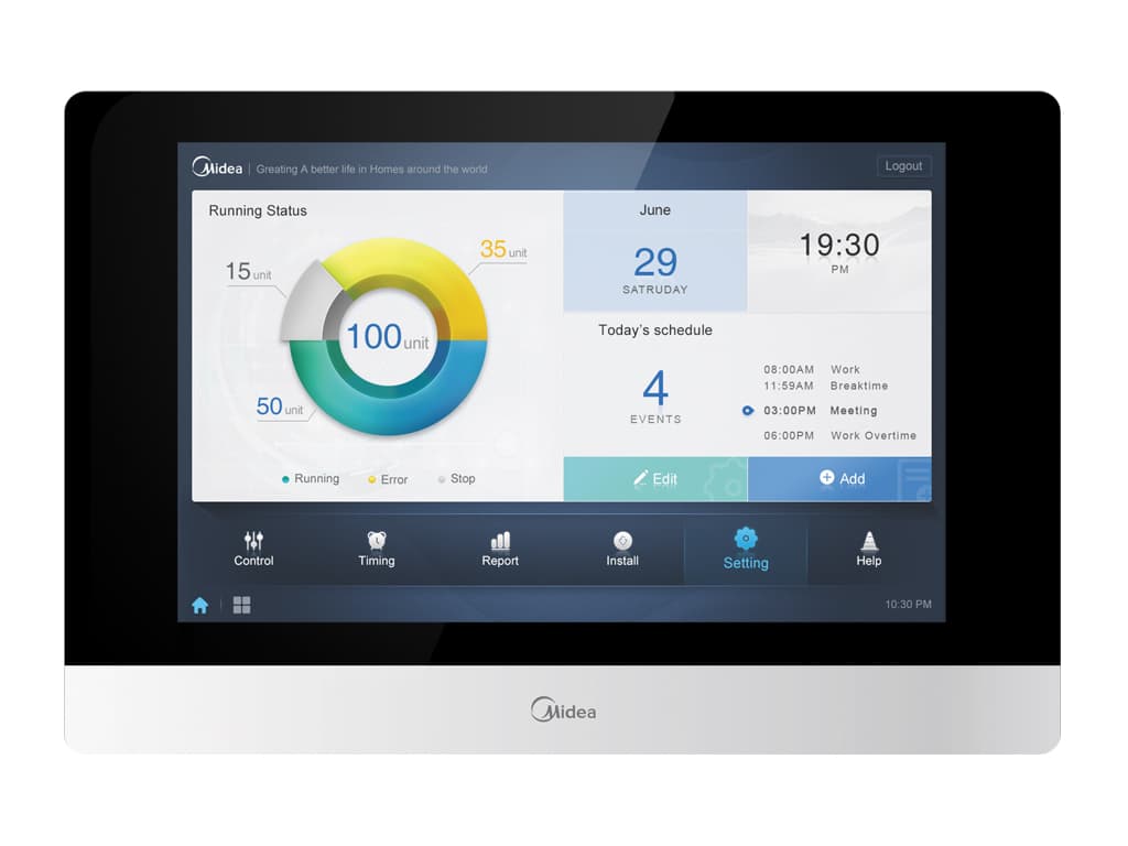 Midea CCM-270B/WS(B)