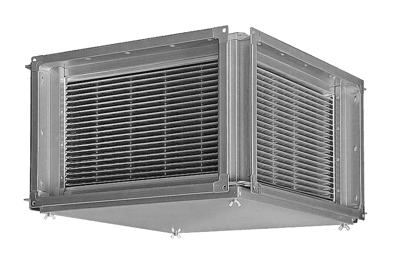 Пластинчатый рекуператор ZRP 600x350